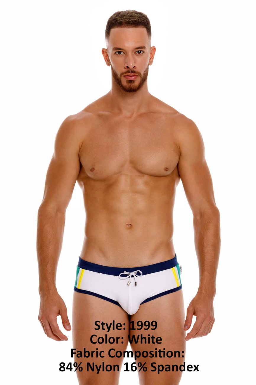 JOR 1999 Canarias Swim Briefs Color White - DealByEthan.gay loves JOR