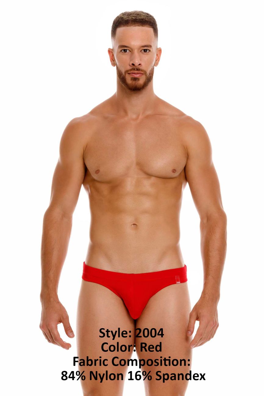 JOR 2004 Capri Swim Briefs Color Red - DealByEthan.gay loves JOR