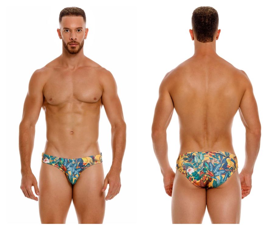 JOR 2010 Tropical Swim Briefs Color Printed - DealByEthan.gay loves JOR