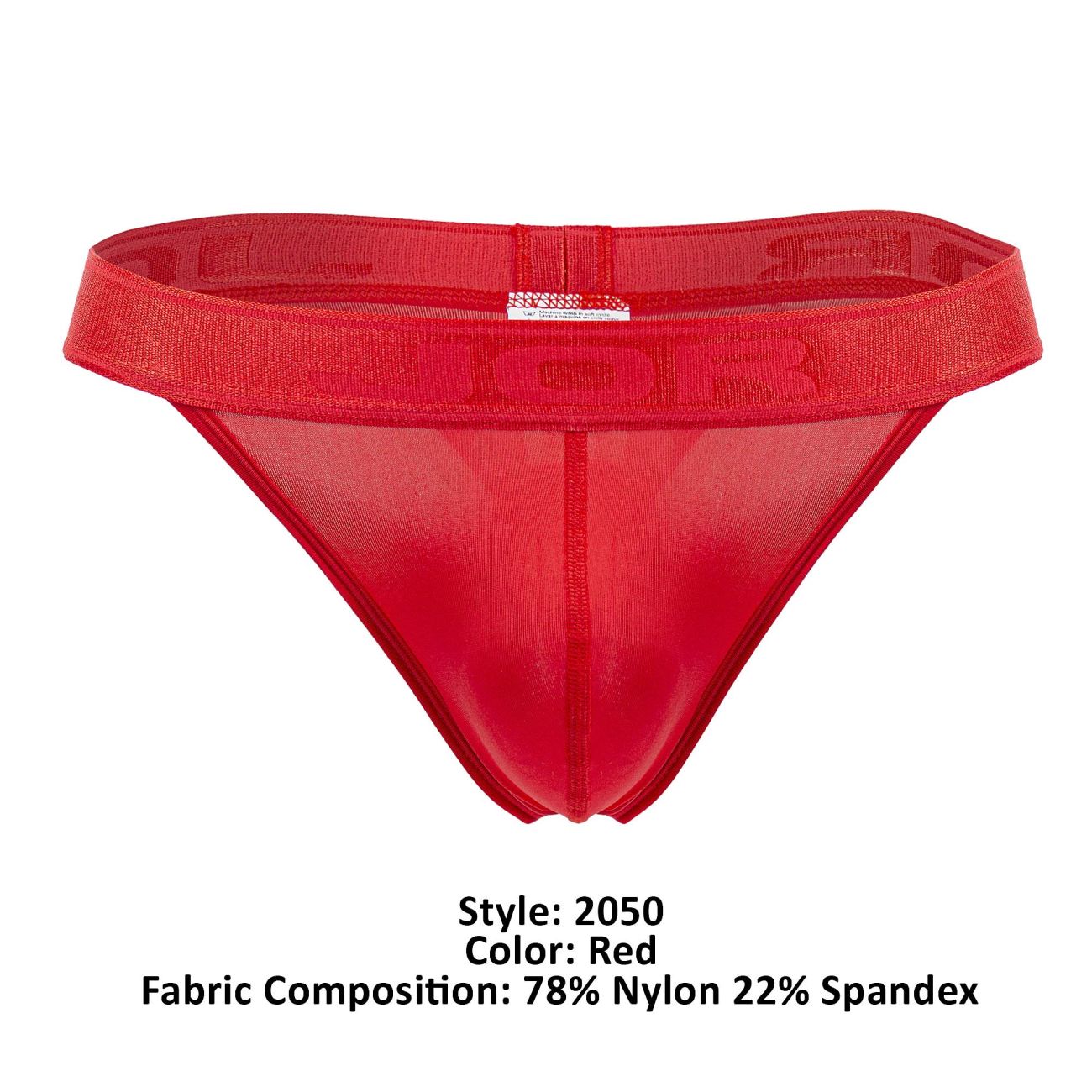 JOR 2050 Element Thongs Color Red - DealByEthan.gay loves JOR