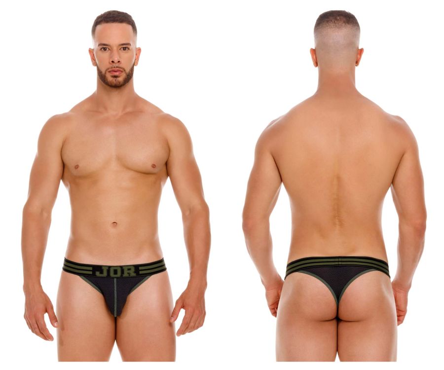 JOR 2060 College Thongs Color Black - DealByEthan.gay loves JOR