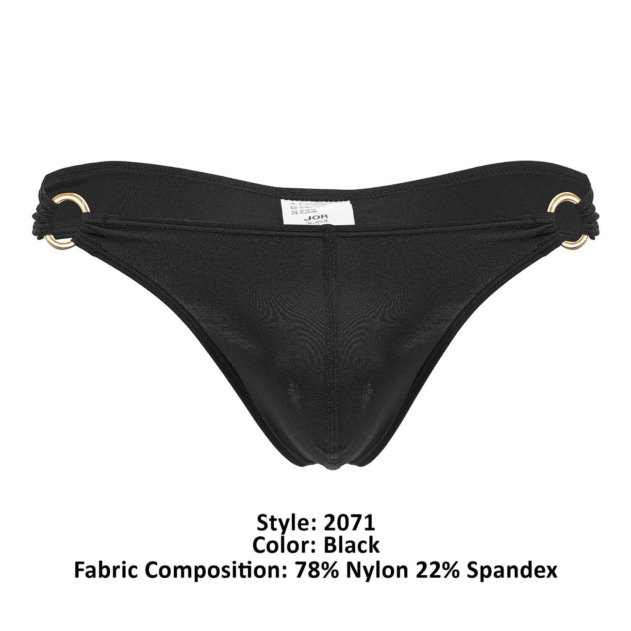 JOR 2071 Magnus Thongs Color Black - DealByEthan.gay loves JOR