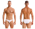 White briefs jor 2150 apolo bikini with sleek form-fitting design and smooth fabric in white color