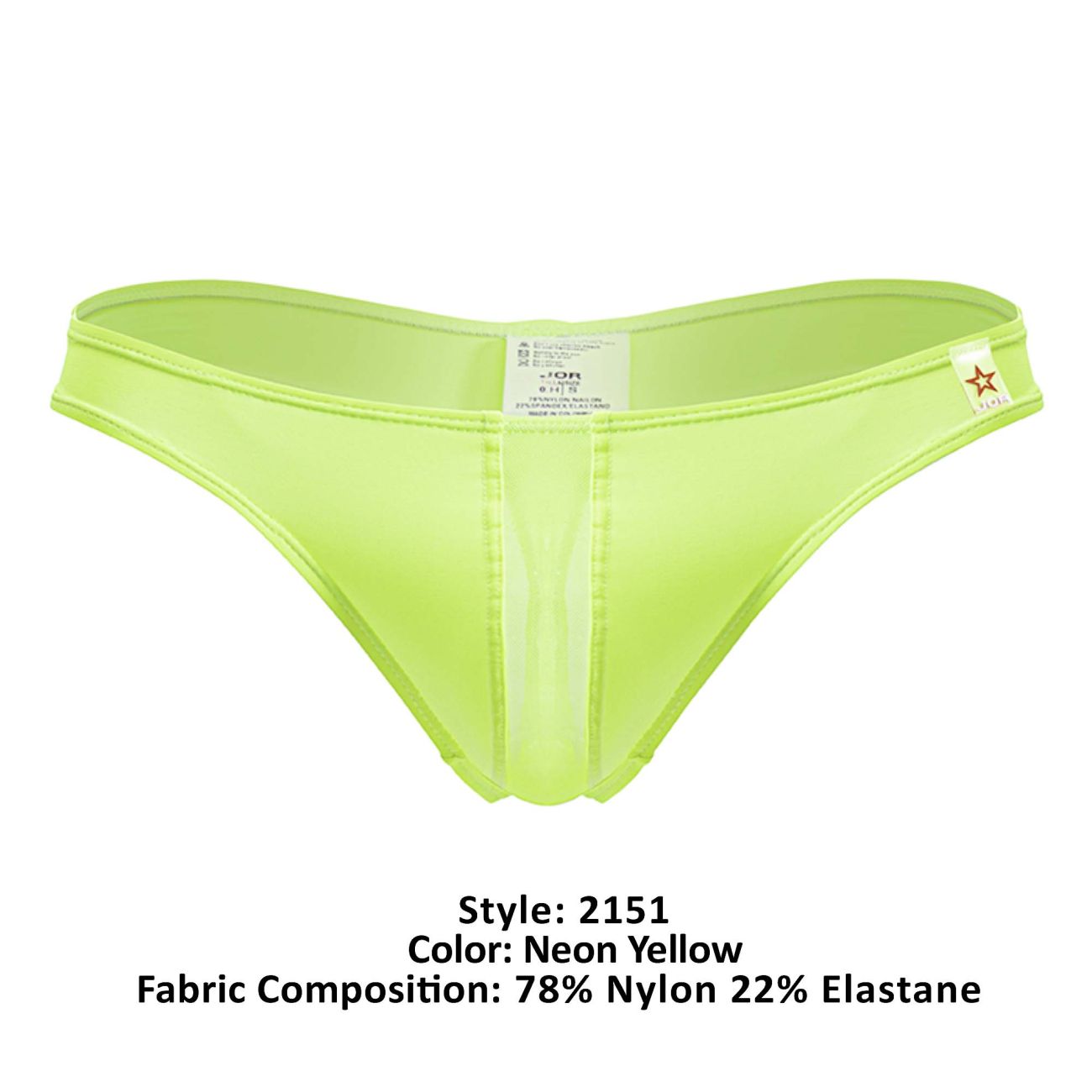 JOR 2151 Apolo Thongs Color Neon Yellow - DealByEthan.gay loves JOR