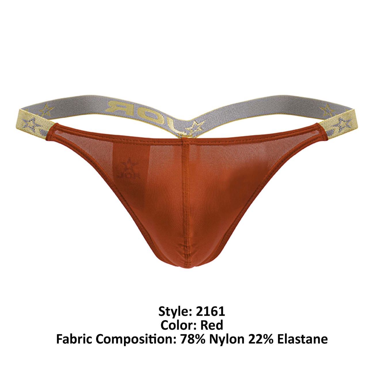 JOR 2161 Ares Thongs Color Red - DealByEthan.gay loves JOR