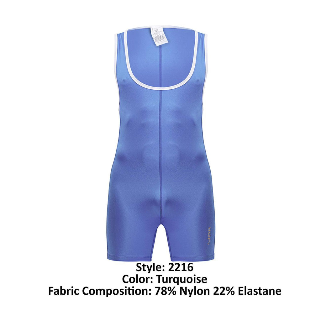 JOR 2216 Fighter Bodysuit Farbe Türkis