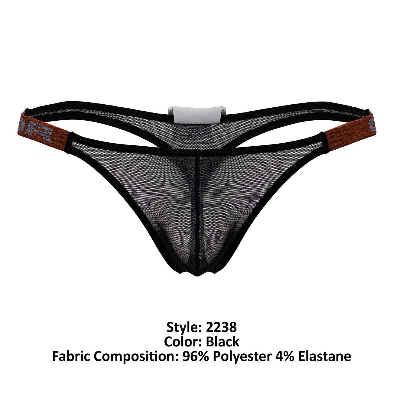 JOR 2238 Frost Thongs Color Black - DealByEthan.gay loves JOR