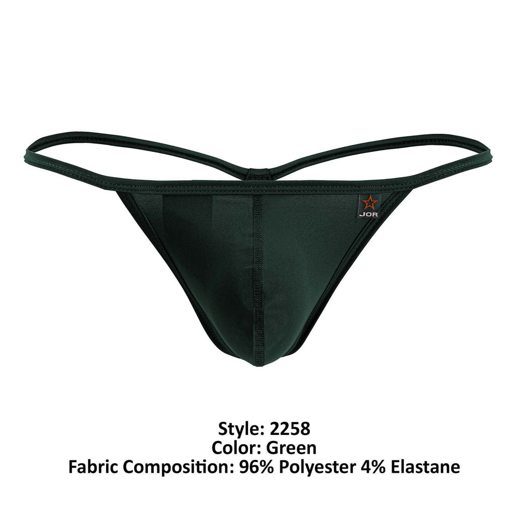 JOR 2258 Axel G-String Color Green - DealByEthan.gay loves JOR