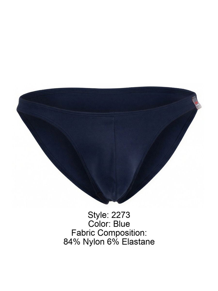 Navy blue JOR 2273 travel swim bikini made of 84% nylon 6% elastane designed for swimming use