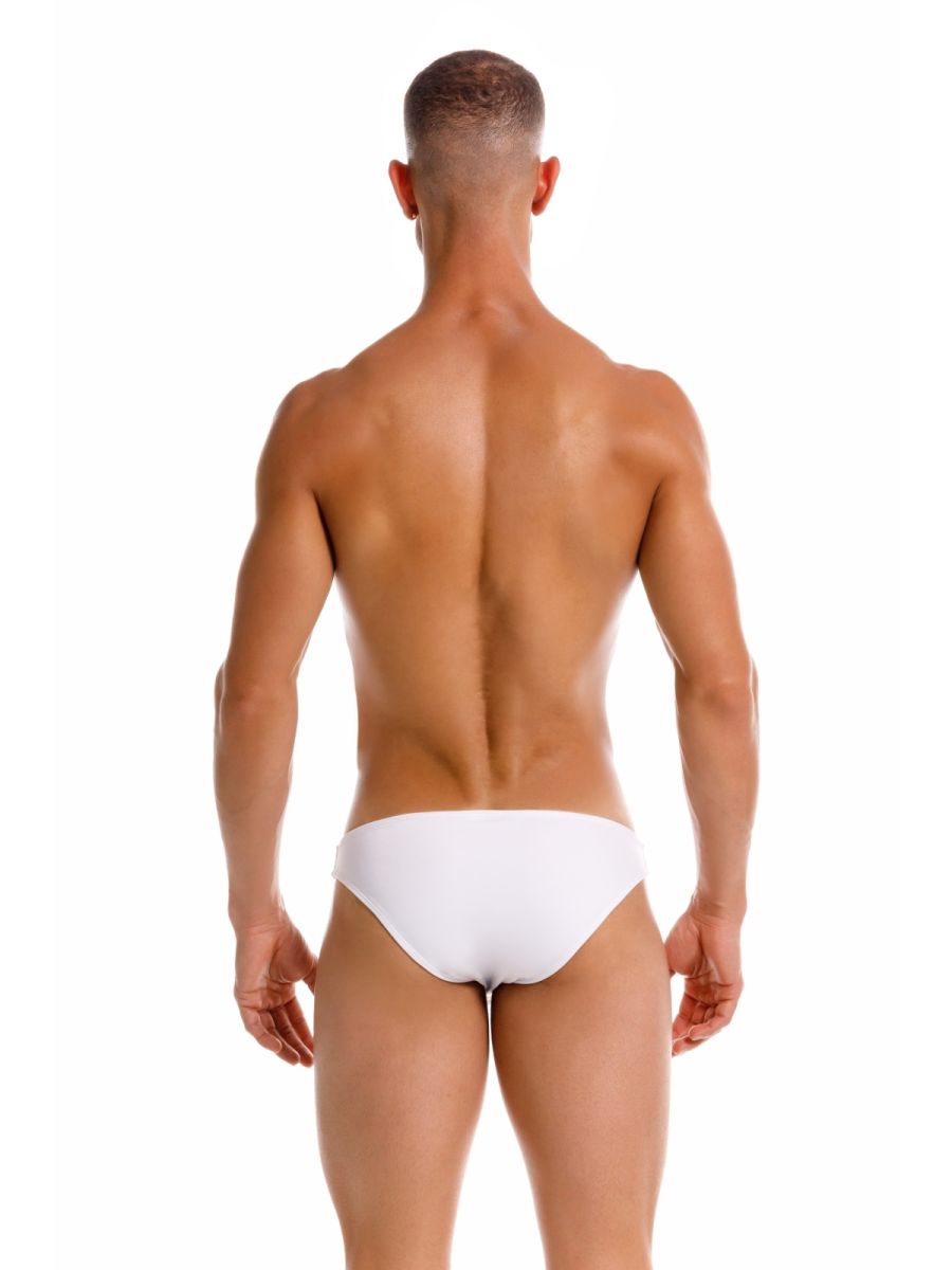 White briefs jor 2273 travel swim bikini in white designed for swimwear use with comfortable fabric