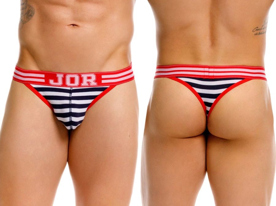 JOR 2337 Santorini Thongs Color Stripes - DealByEthan.gay loves JOR