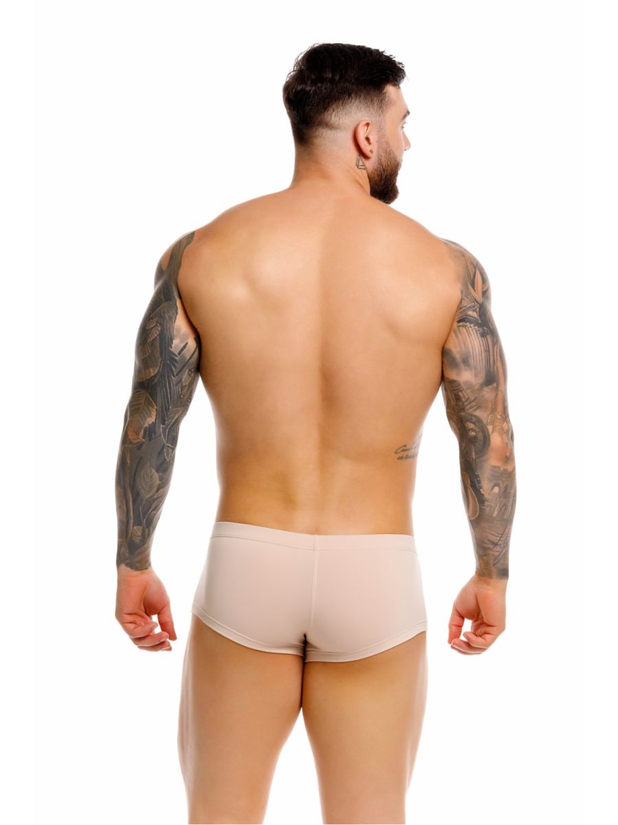 Beige jor 2347 invisible trunks briefs with smooth form-fitting fabric for comfortable everyday wear
