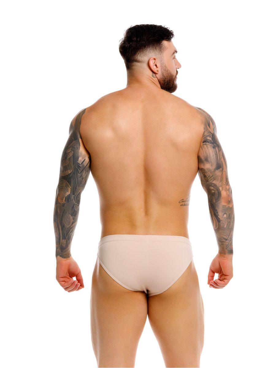 Beige jor 2348 invisible bikini briefs with smooth form-fitting design for comfortable everyday wear