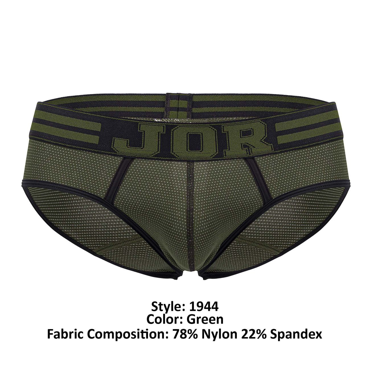 JOR 1944 College Briefs Color Green