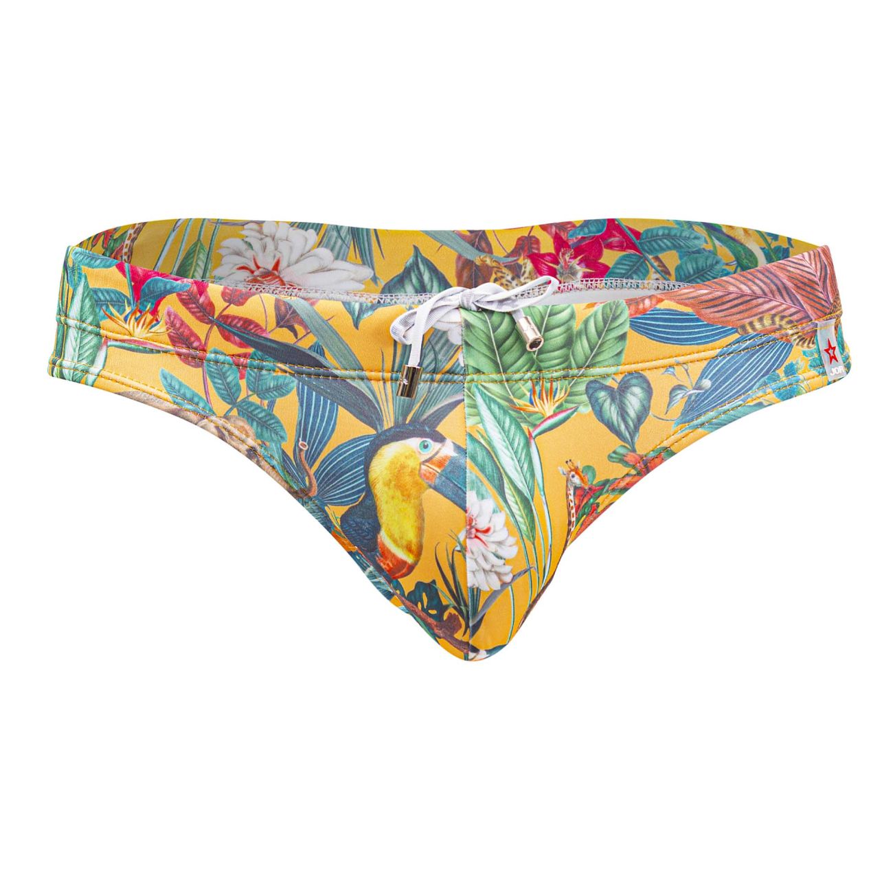 Tanga de baño con estampado tropical JOR 2011