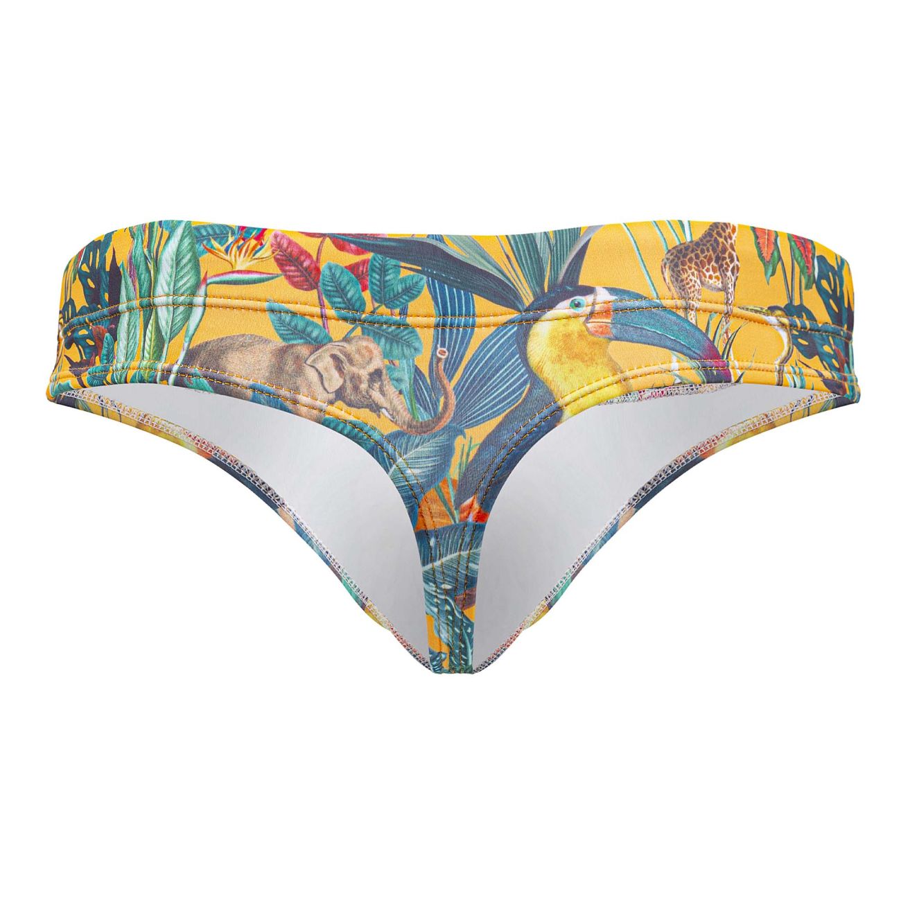 Tanga de baño con estampado tropical JOR 2011