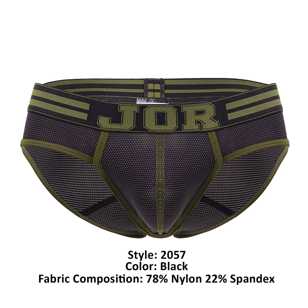 JOR 2057 College Briefs Color Black