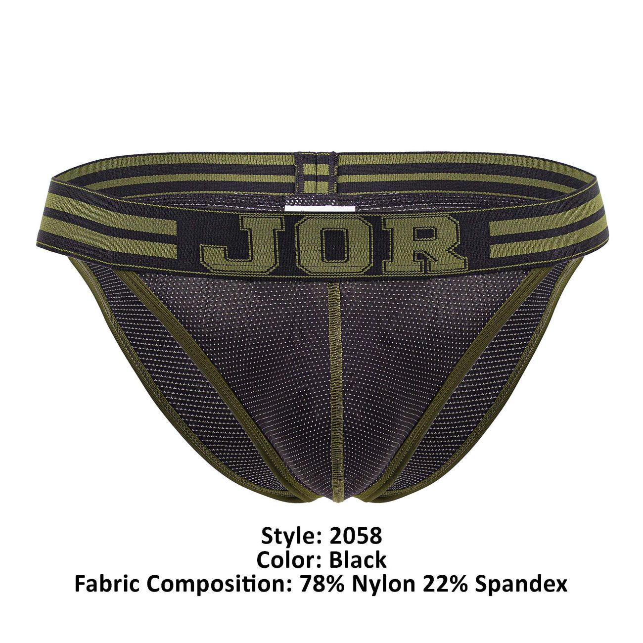 Bikini universitario JOR 2058 Color negro