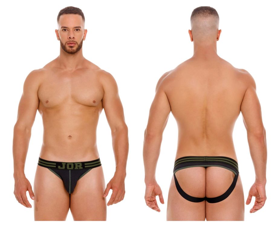 JOR 2059 College Jockstrap Farbe Schwarz