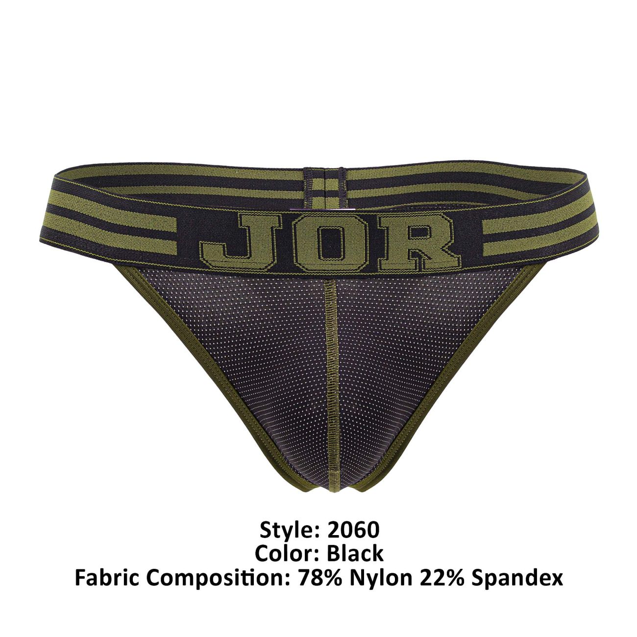 Tanga universitaria JOR 2060 Color negro