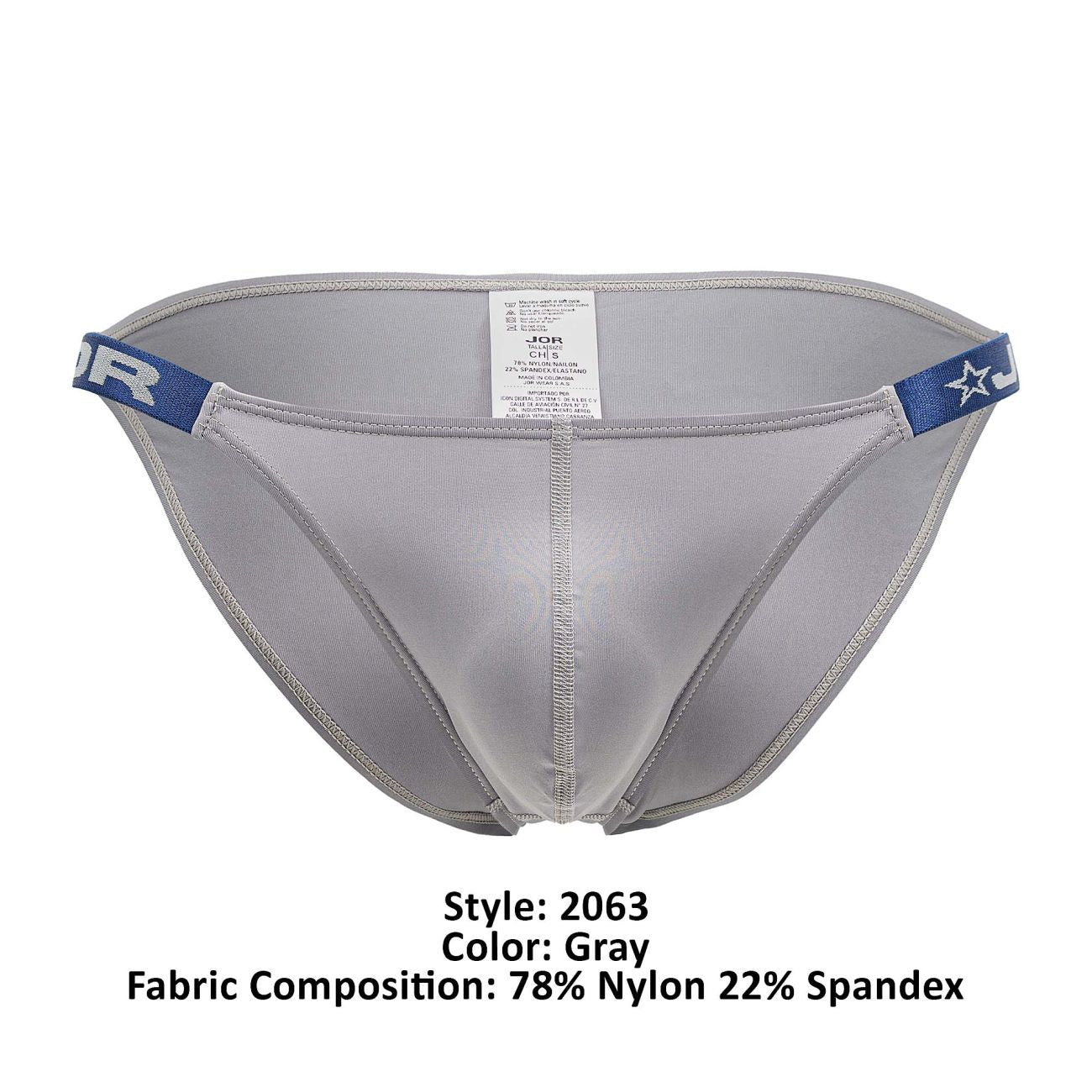 JOR 2063 Eros Bikini Farbe Grau