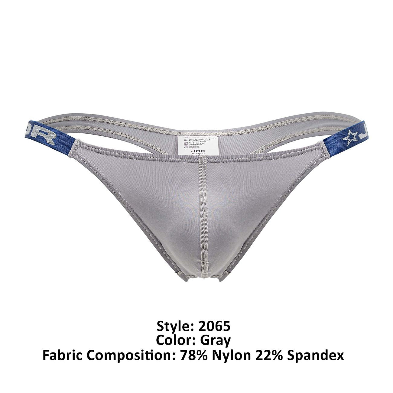 Tanga JOR 2065 Eros Color Gris