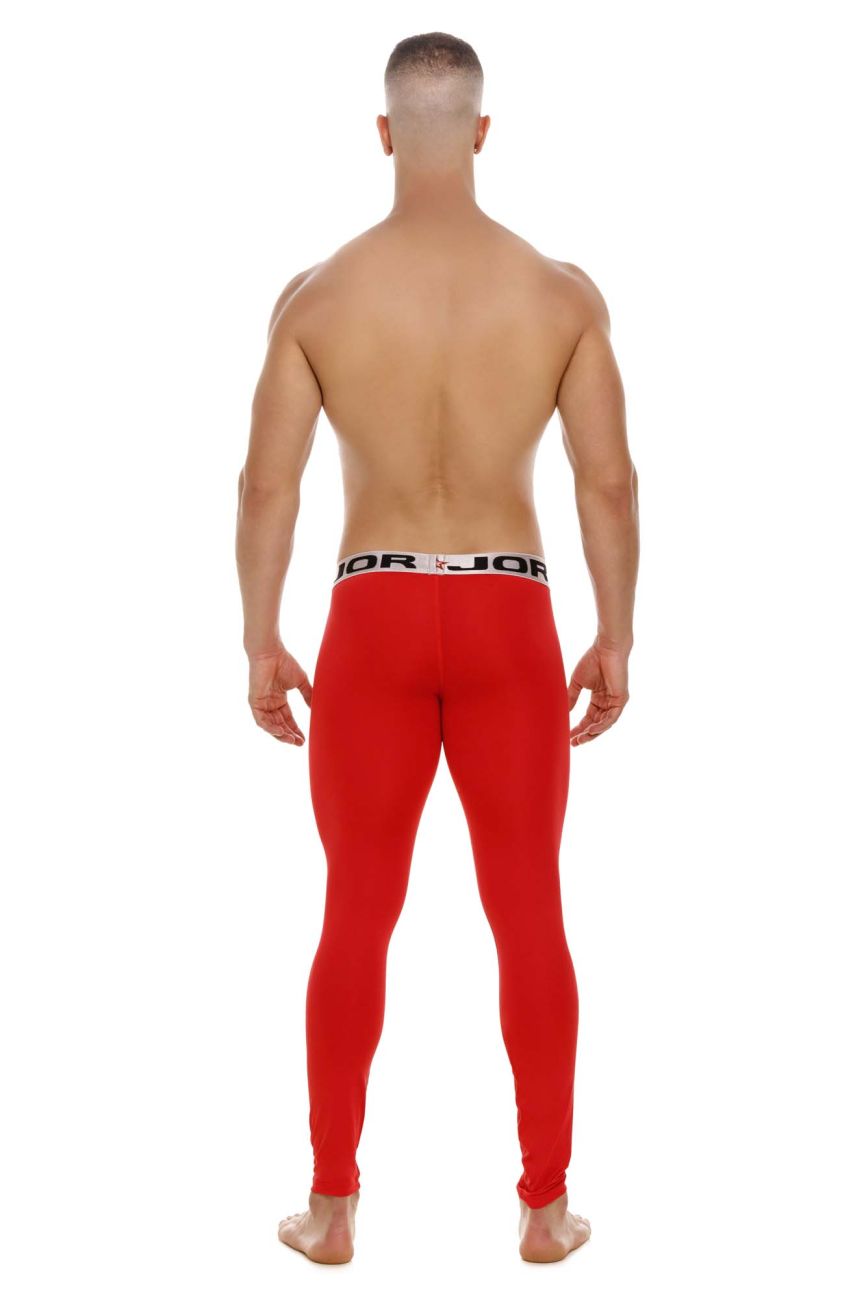 JOR 2078 Winter Lange Unterhose Farbe Rot