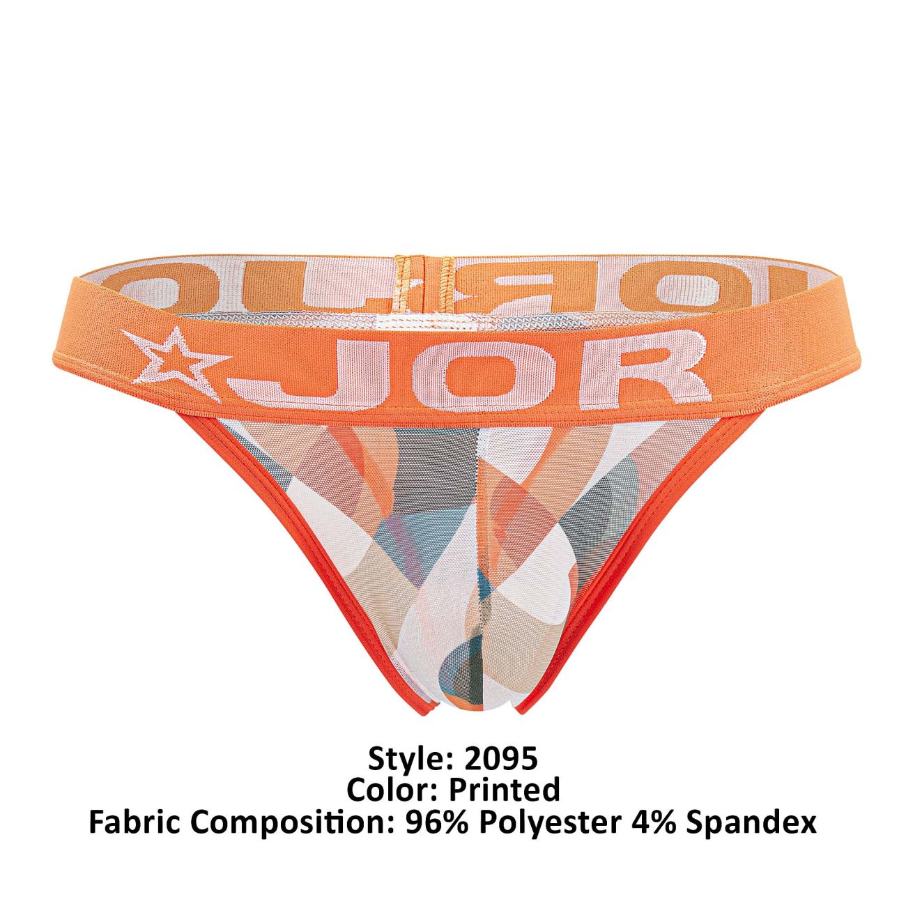 Tanga Boreal con Estampado de Colores JOR 2095