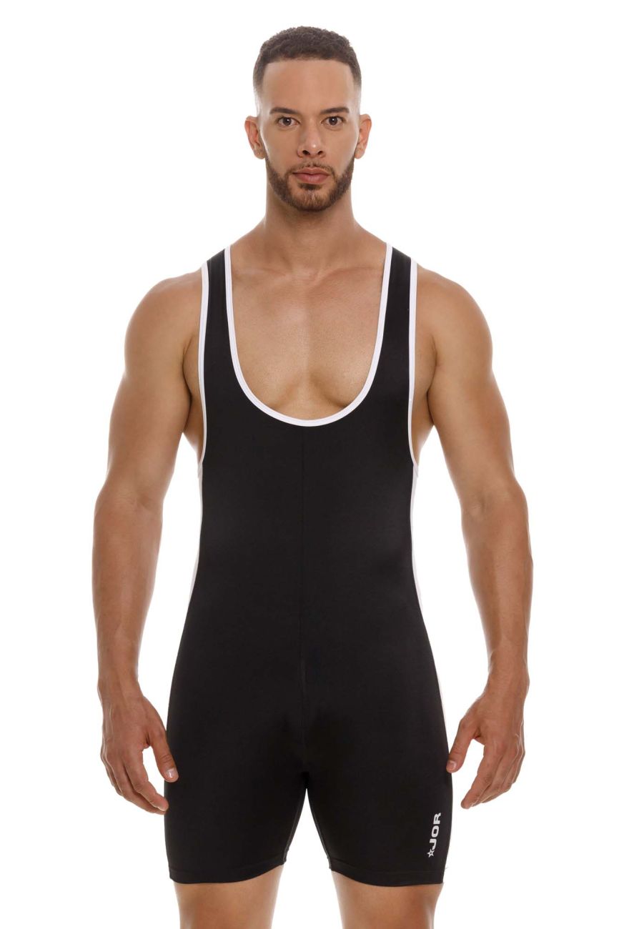 JOR 2133 Fighter Bodysuit Color Black