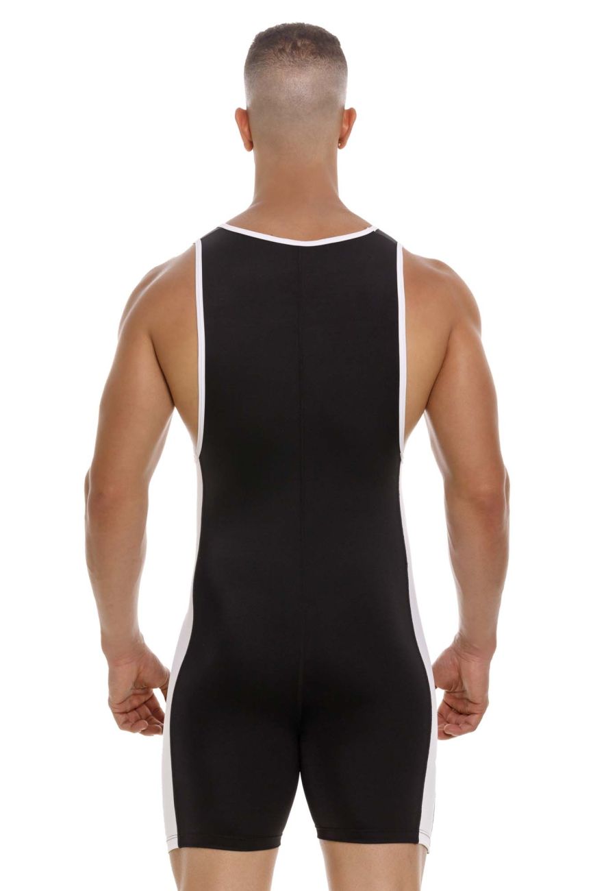 JOR 2133 Fighter Bodysuit Farbe Schwarz