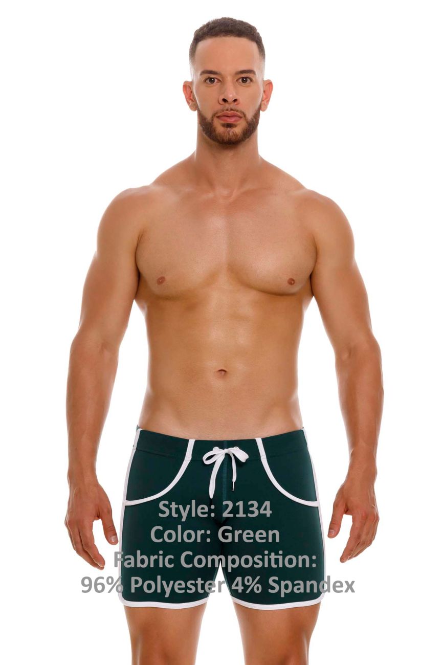 JOR 2134 Wimbledon Athletic Shorts Farbe Grün