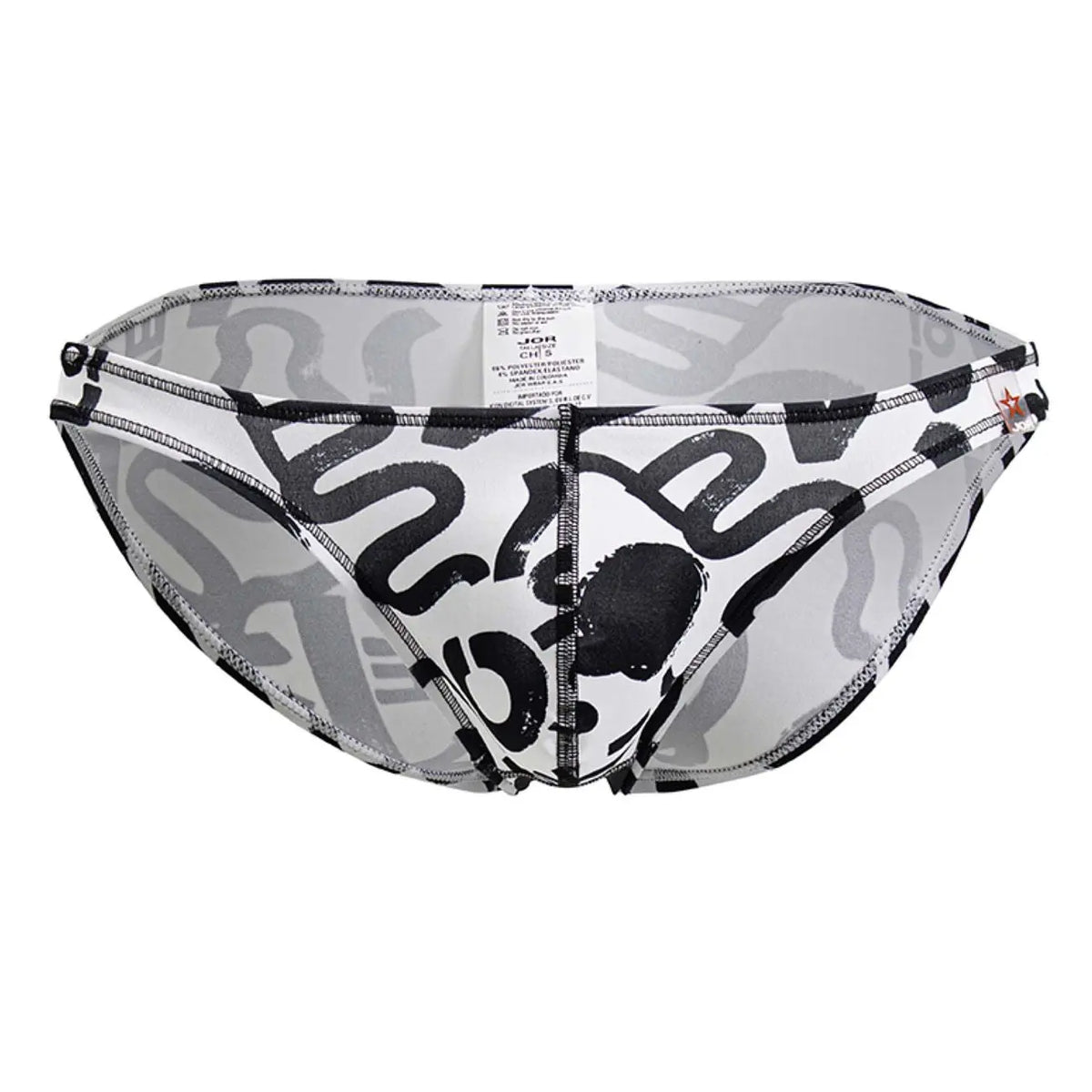 JOR Men's Underwear 2186 Love Bikini Color Printed