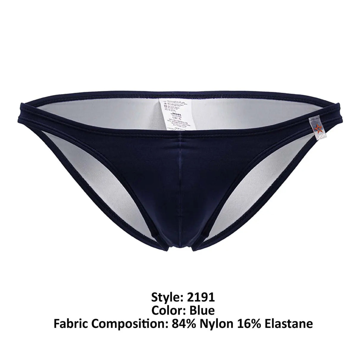 JOR Men's active and swimwear 2191 Travel Swim Bikini Color Blue