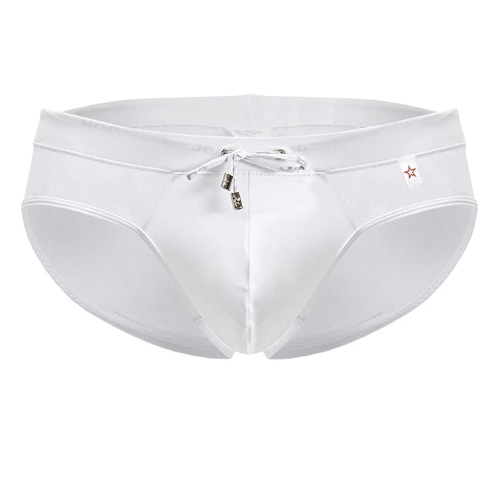 JOR Herren Active- und Bademode 2193 Mystic Badehose Farbe Weiß