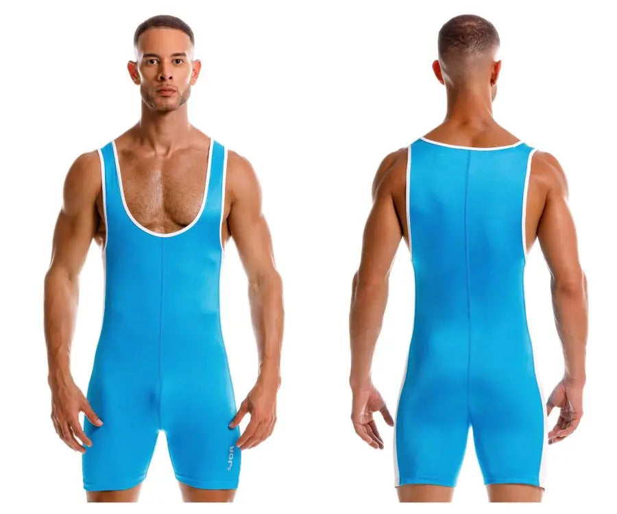 JOR Herren Aktiv- und Bademode 2216 Fighter Bodysuit Farbe Türkis