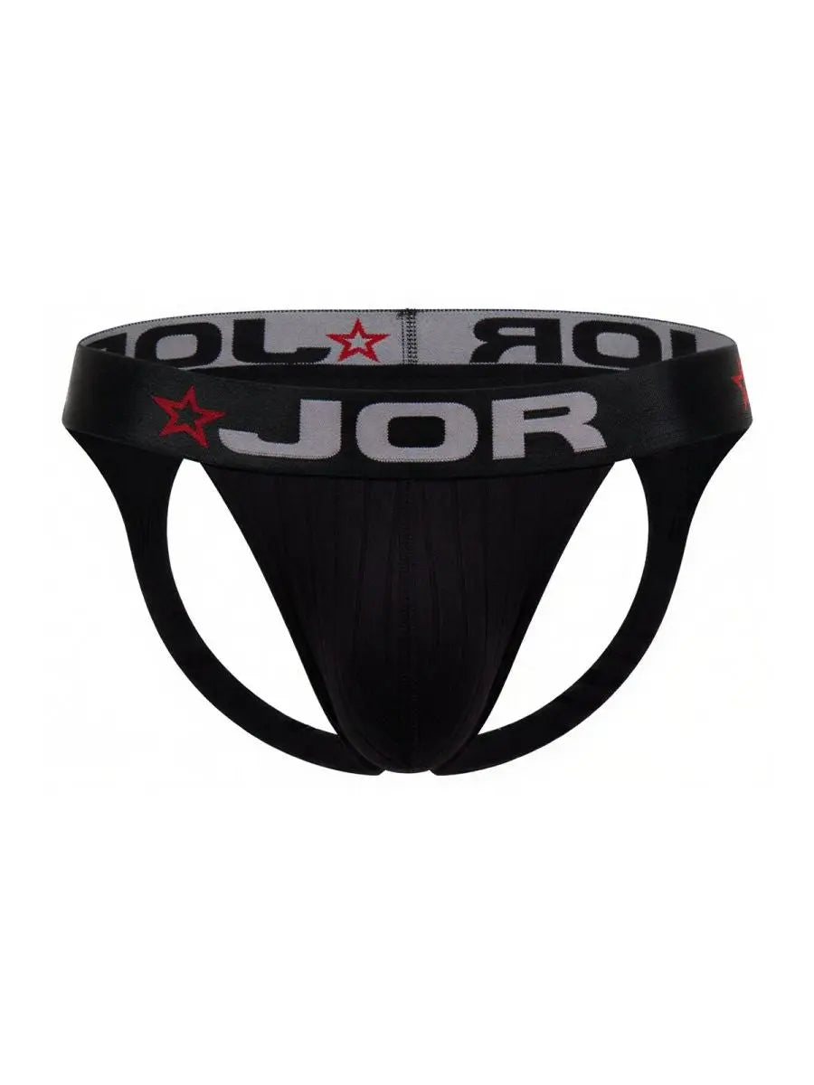 JOR Ropa Interior Masculina 2332 Cronos Jockstrap Color Negro
