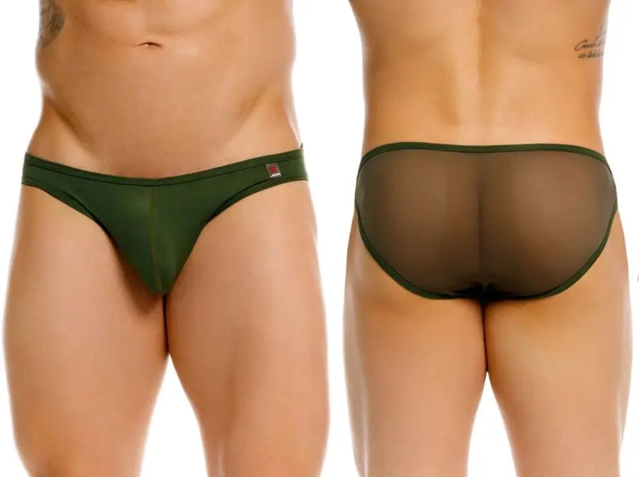 JOR Men's Underwear 2353 Origin Bikini Color Green