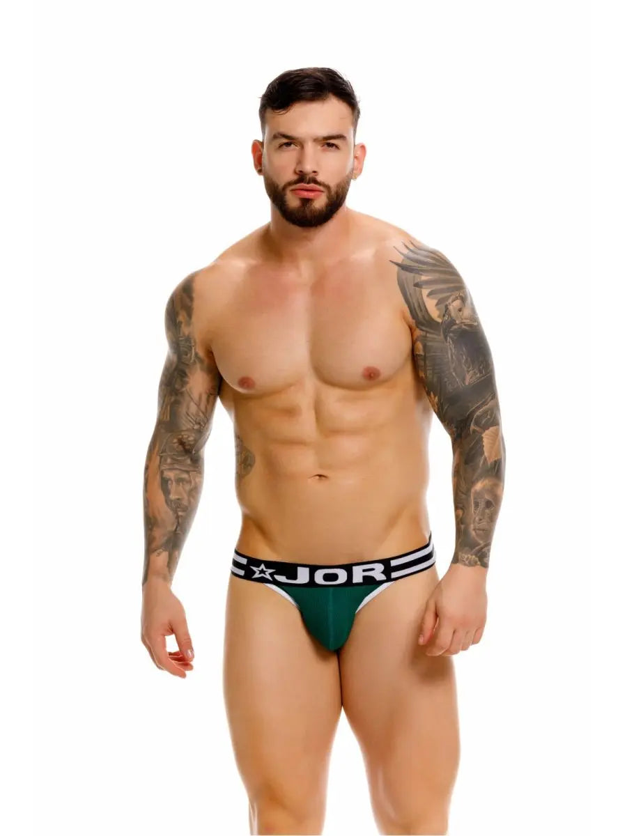 JOR Ropa Interior Masculina 2362 Rush Bikini Color Verde