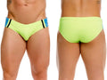 JOR Men's active and swimwear 2384 Wind Swim Briefs Color Green