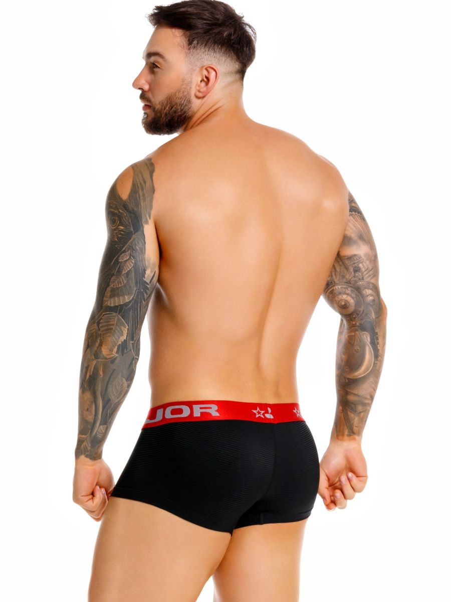 JOR 2442 Ropa interior para hombre Astor Modern Trunks Color Negro