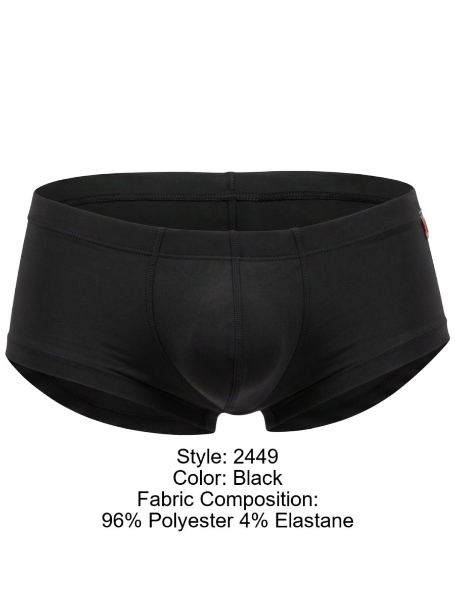 JOR 2449 Herrenunterwäsche Sleek Invisible Trunks Farbe Schwarz