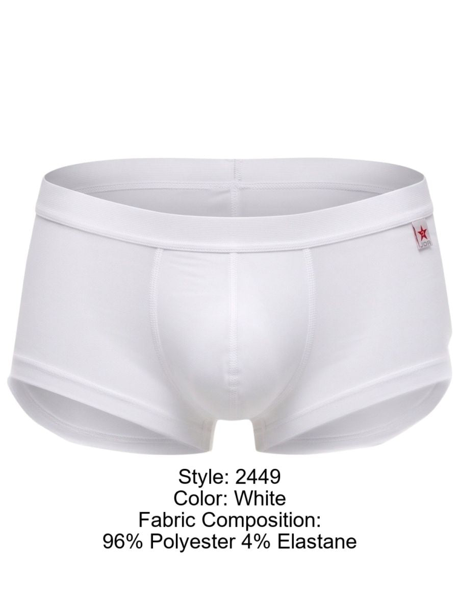 JOR 2449 Herren Unterwäsche Sleek Invisible Trunks Farbe Weiß