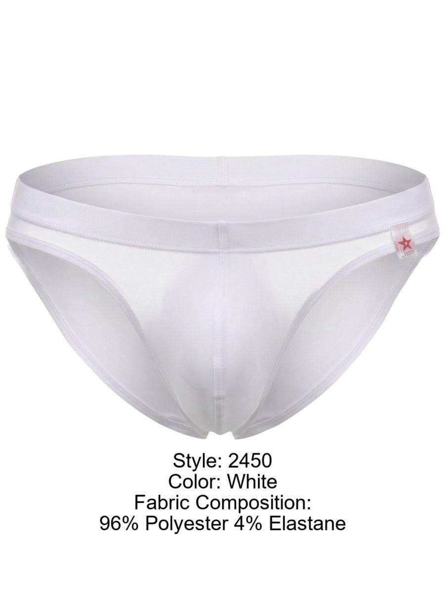 JOR 2450 Herrenunterwäsche Invisible Briefs Sleek Comfort Farbe Weiß