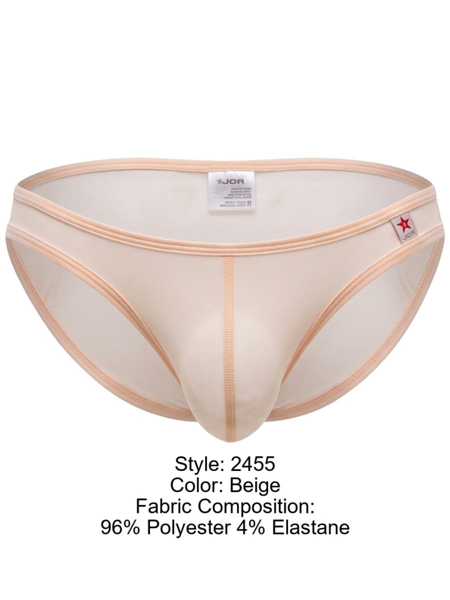 JOR 2455 Ropa Interior Masculina Origen Calzoncillos Ajustados Cómodos Color Beige