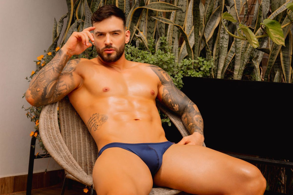 JOR 2456 Herrenunterwäsche Origin Thongs Farbe Blau