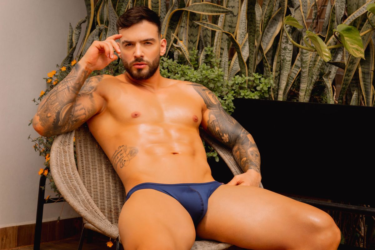 JOR 2456 Herrenunterwäsche Origin Thongs Farbe Blau