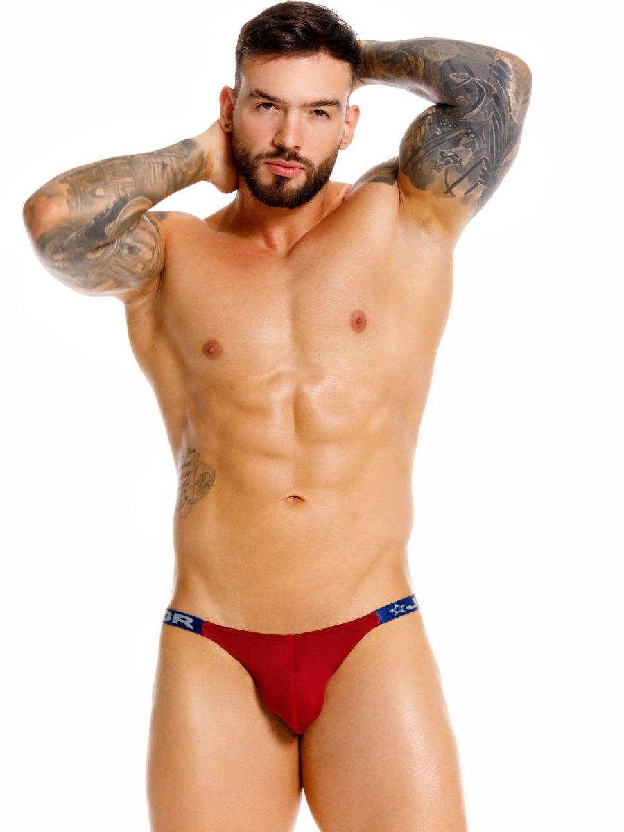 JOR 2457 Ropa interior masculina Bóxers Eros Color Vino