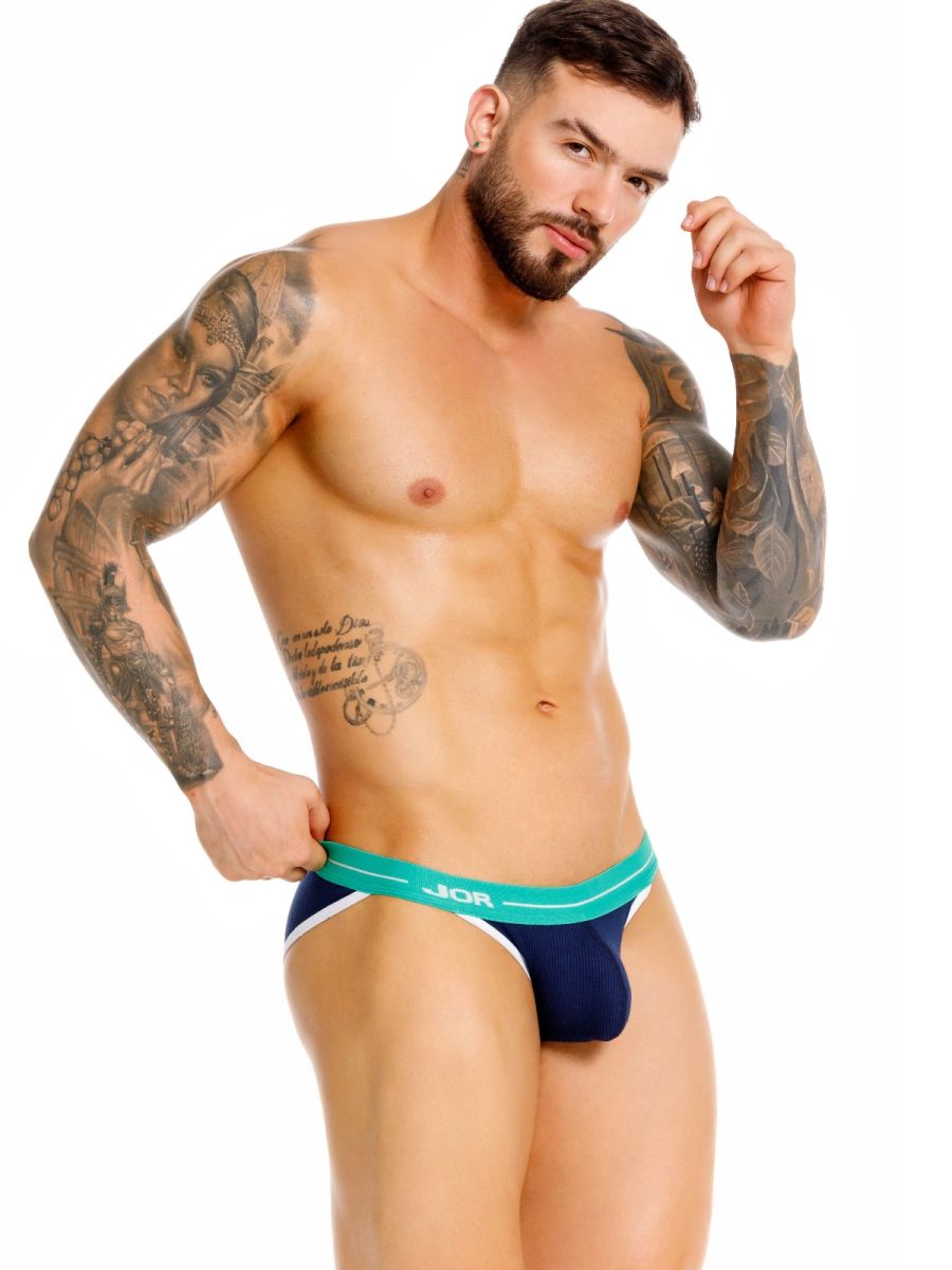 JOR 2460 Ropa interior para hombre calzoncillos Rush, color azul