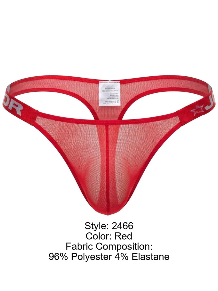 JOR 2466 Herrenunterwäsche Frost Thongs Farbe Rot