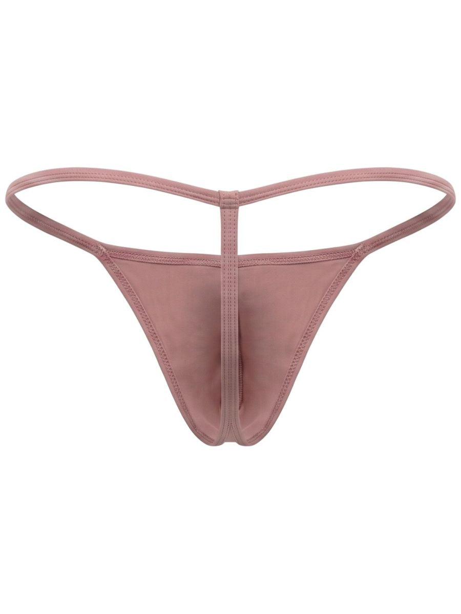 JOR 2468 Ropa Interior Masculina Axel Tanga Elegante Comodidad Color Marrón
